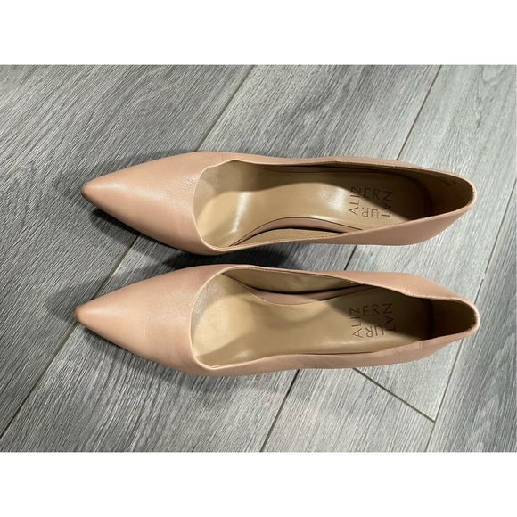Naturalizer Women's Anna Pointed Toe Pump Heels TM8 Pink Patent Size US:7.5 UK:5 - Picture 2 of 7